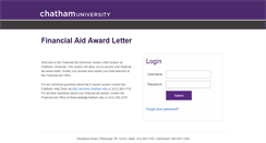 Desktop Screenshot of eaward.chatham.edu